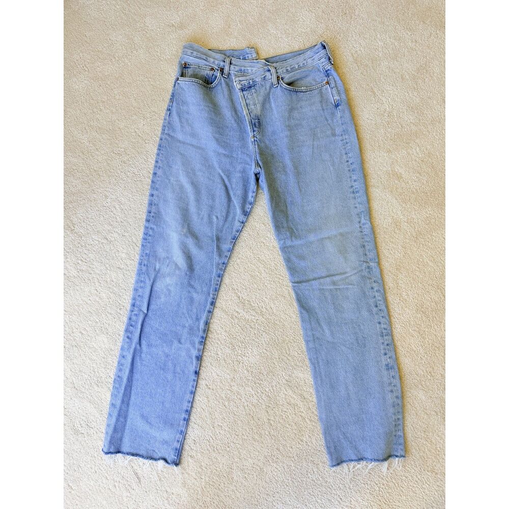 Agolde Criss Cross Upsized straight jean size 30